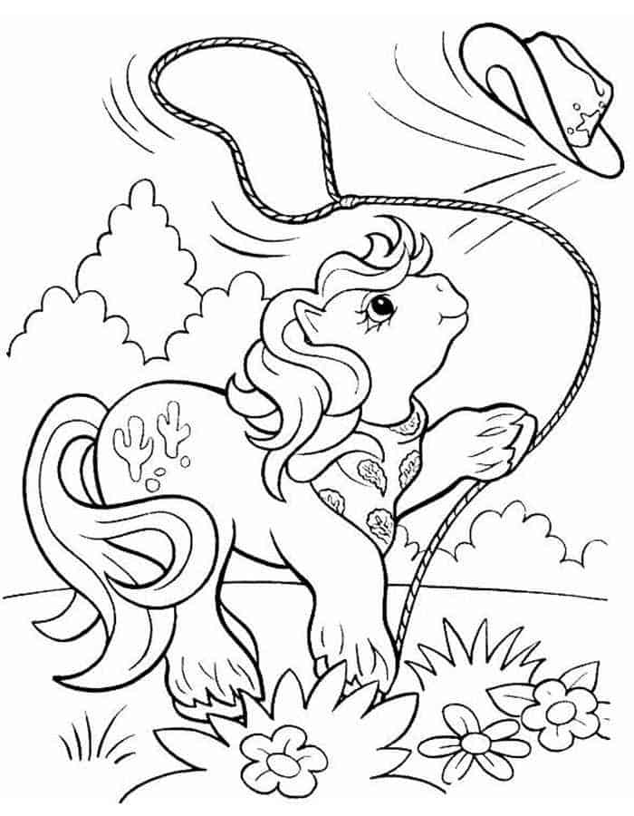 Cute Animals Coloring Pages My Little Pony