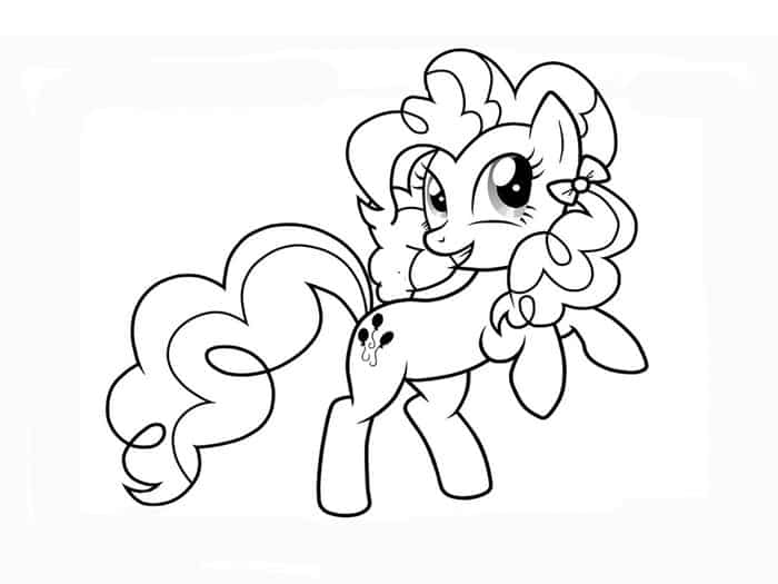 Dancing My Little Pony Coloring Book Pages