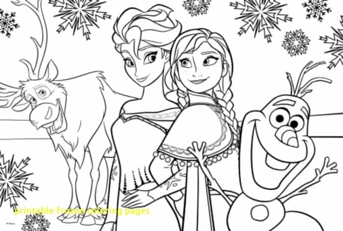 Disney Coloring Pages Frozen