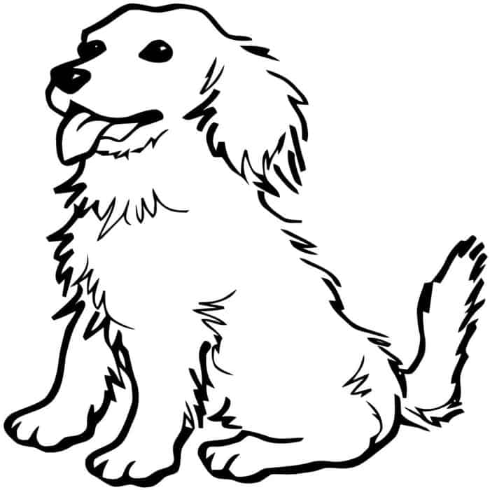 Dog Safety Coloring Pages