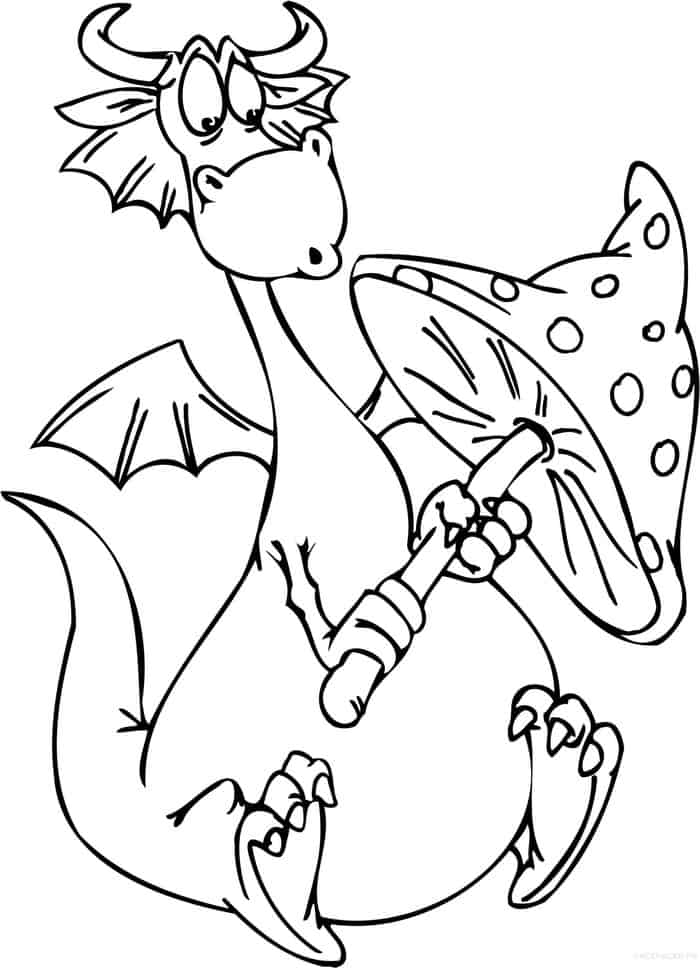 Dragon Baby Coloring Pages