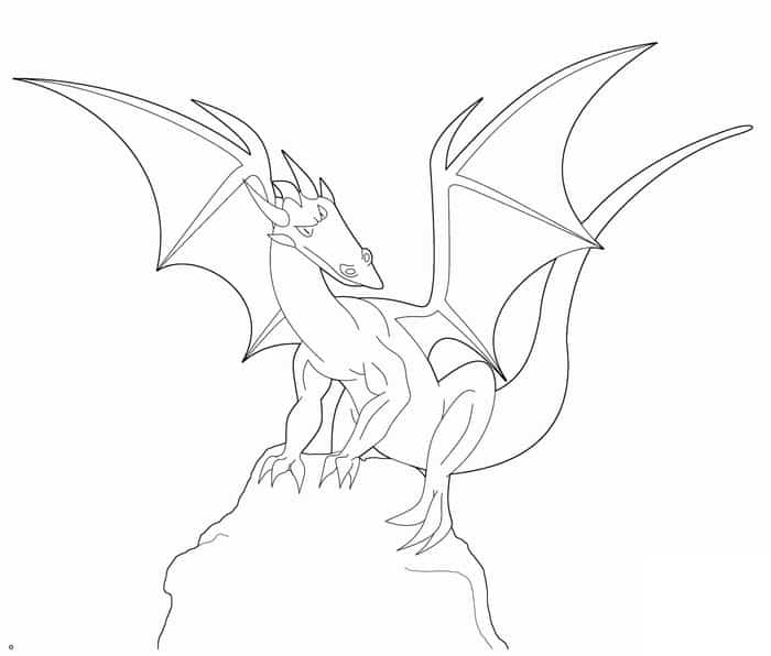 Dragon Coloring Pages Free