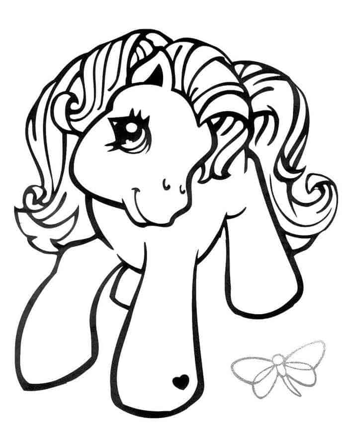 Free My Little Pony Coloring Pages For Kindergarten
