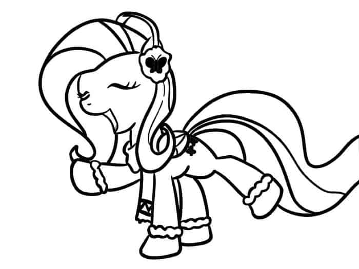 Free My Little Pony Coloring Pages For Toddler