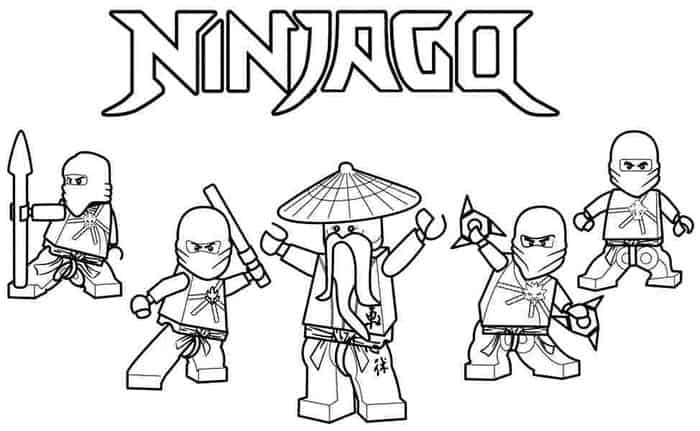 Free Ninjago Coloring Pages