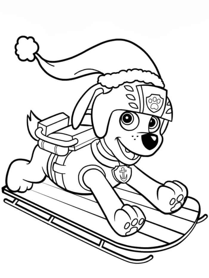 Free Printable Coloring Pages Paw Patrol