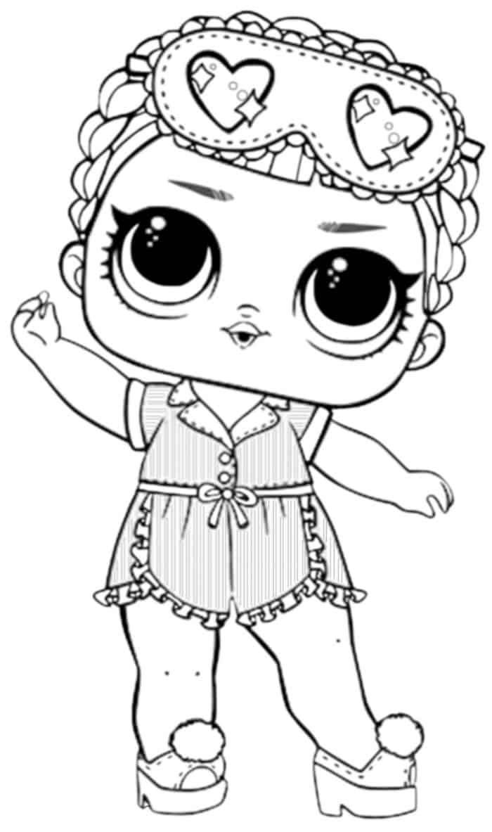 Free Printable Lol Doll Coloring Pages