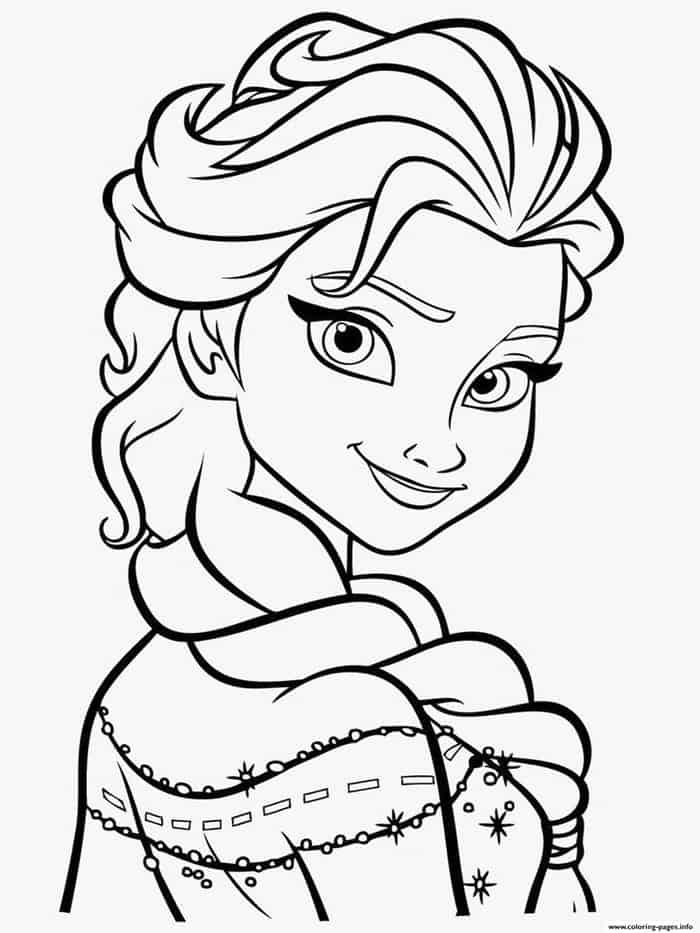 Frozen Free Coloring Pages
