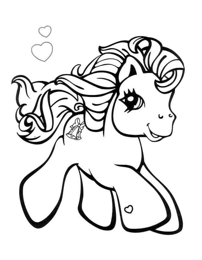 Happy My Little Pony Coloring Pages
