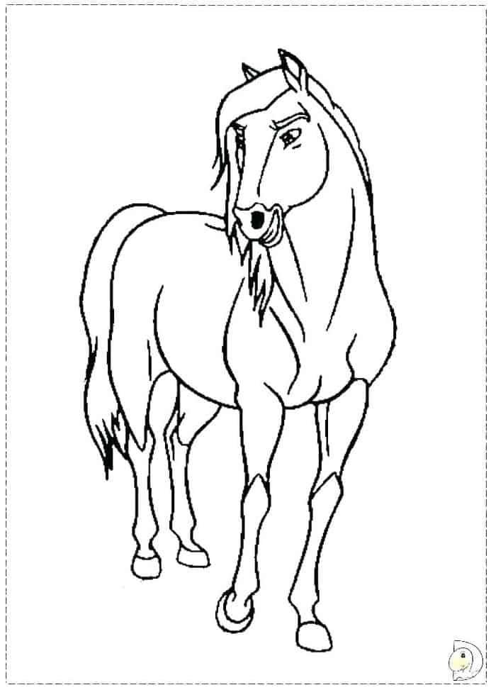 Horse Coloring Pages For Teenagers