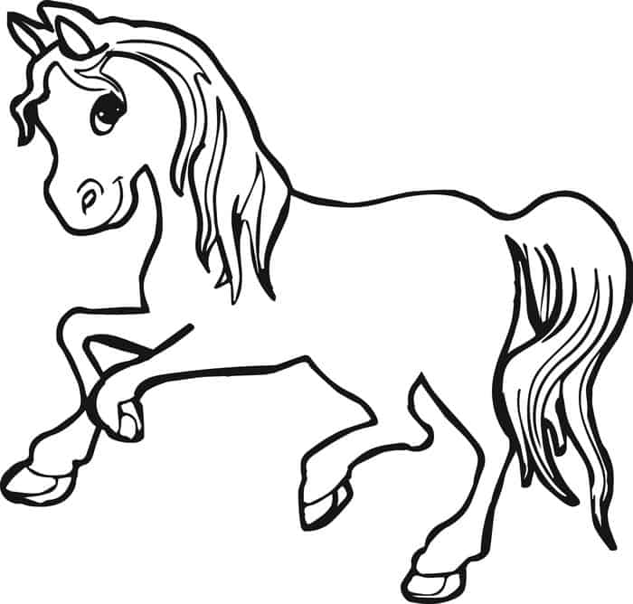 Horse Coloring Pages Free