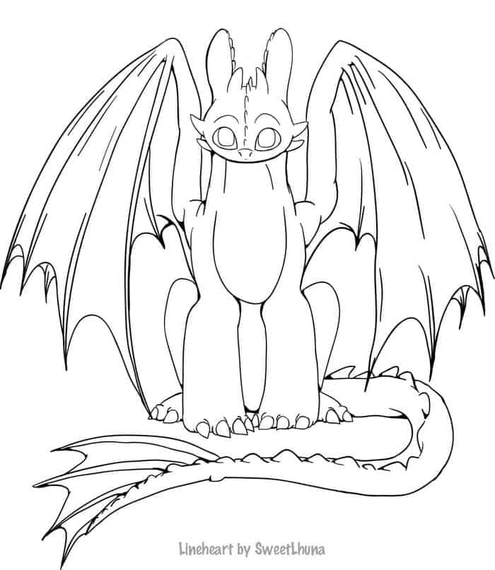 How To Train Your Dragon Coloring Pages