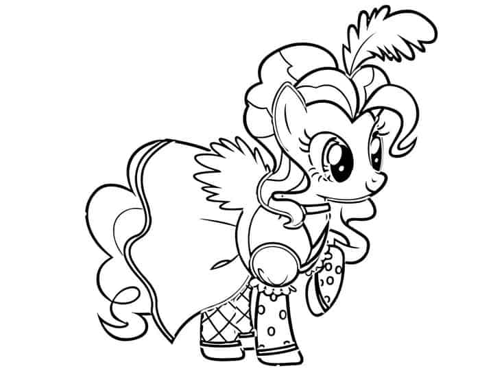 I Love My Little Pony Coloring Book Pages