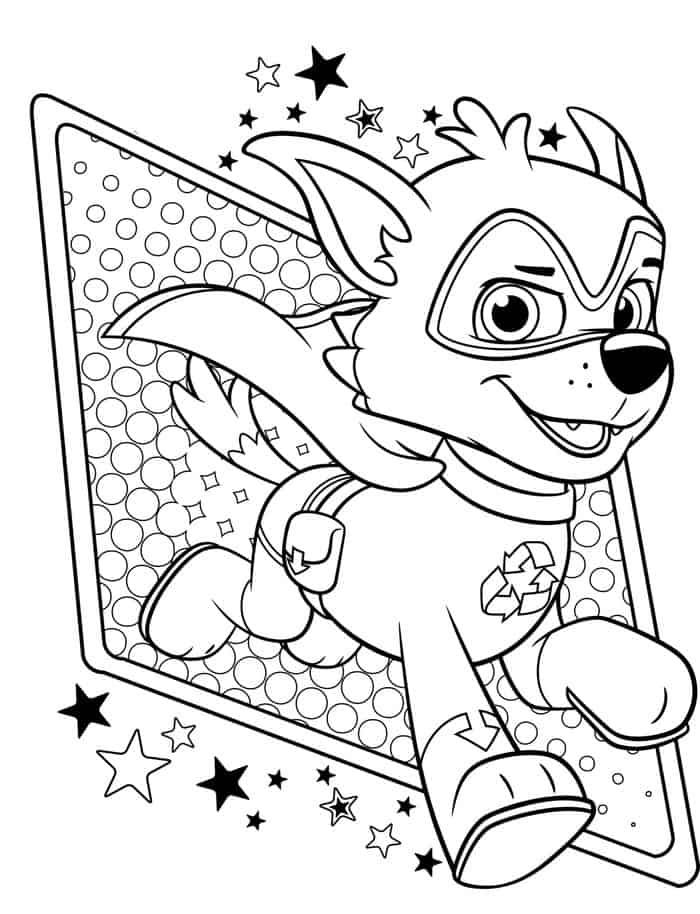 Images Of Paw Patrol Coloring Pages
