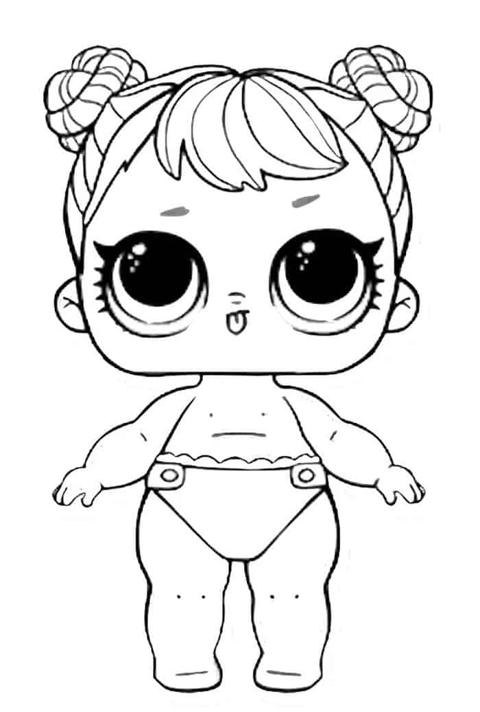 Lol Baby Coloring Pages