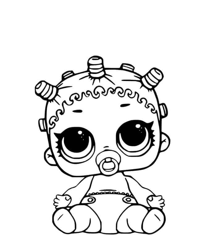 Lol Baby Doll Coloring Pages