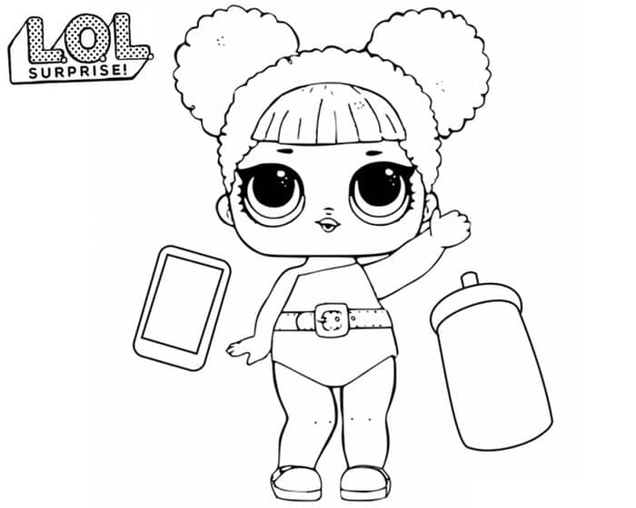 Lol Coloring Pages Baby