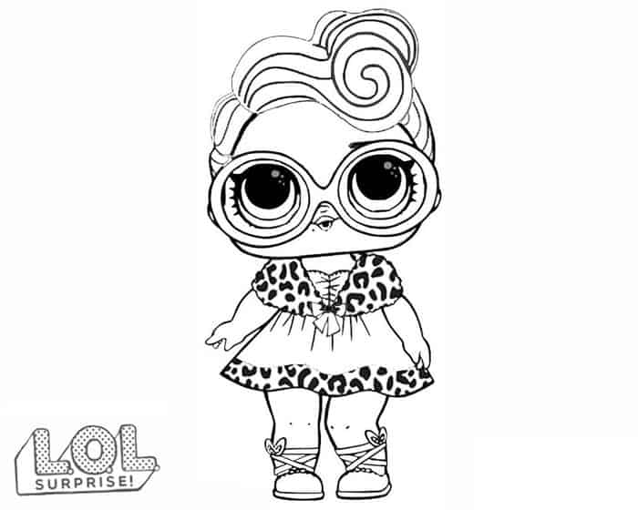 Lol Dolls Coloring Pages Printable