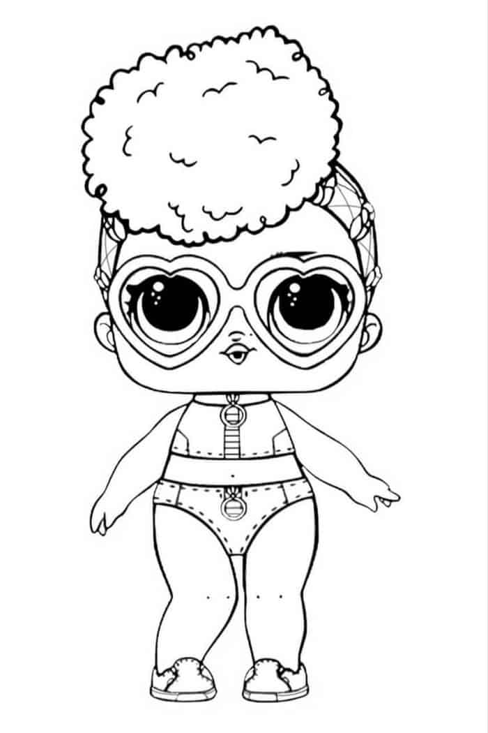 Lol Surprise Coloring Pages Printable