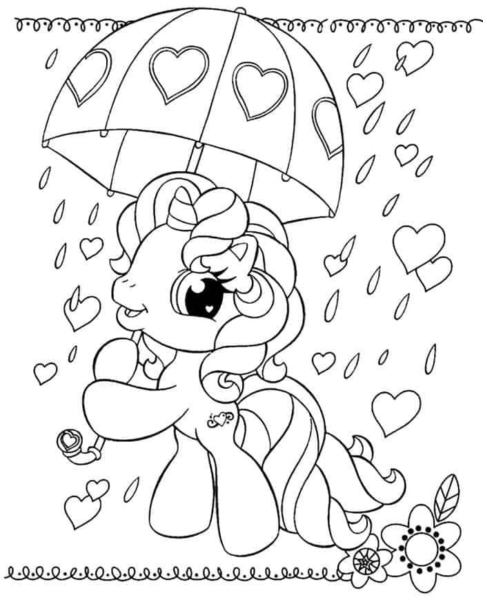 My Little Pony Coloring Pages Princess Cadence