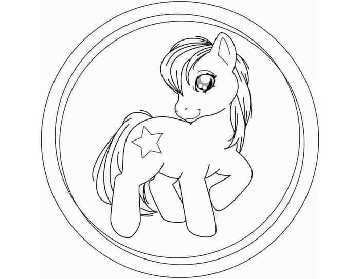 My Little Pony Easter Coloring Pages