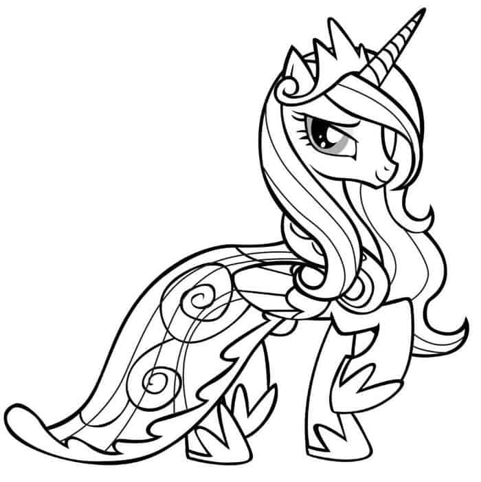 My Little Pony Pictures Coloring Pages