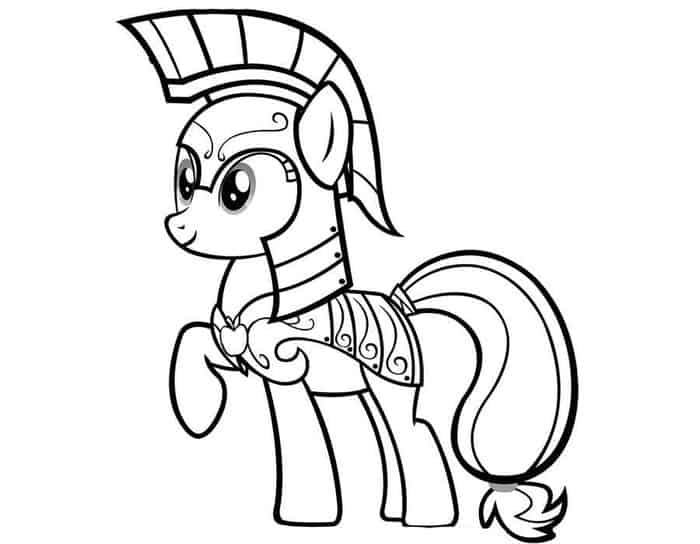 My Little Pony Tempest Coloring Pages