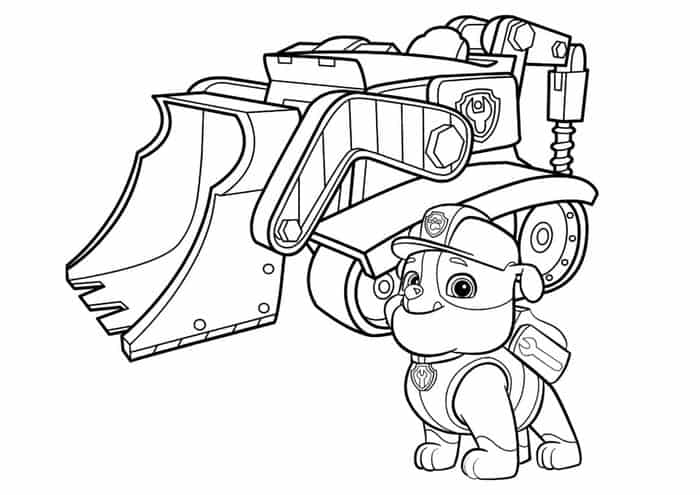 Paw Patrol Coloring Pages Online