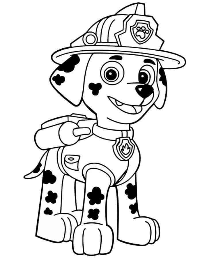 Paw Patrol Girl Coloring Pages