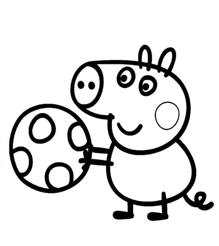 Peppa Pig Coloring In Pages