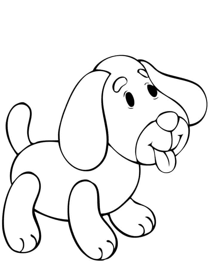 Print Dog Coloring Pages