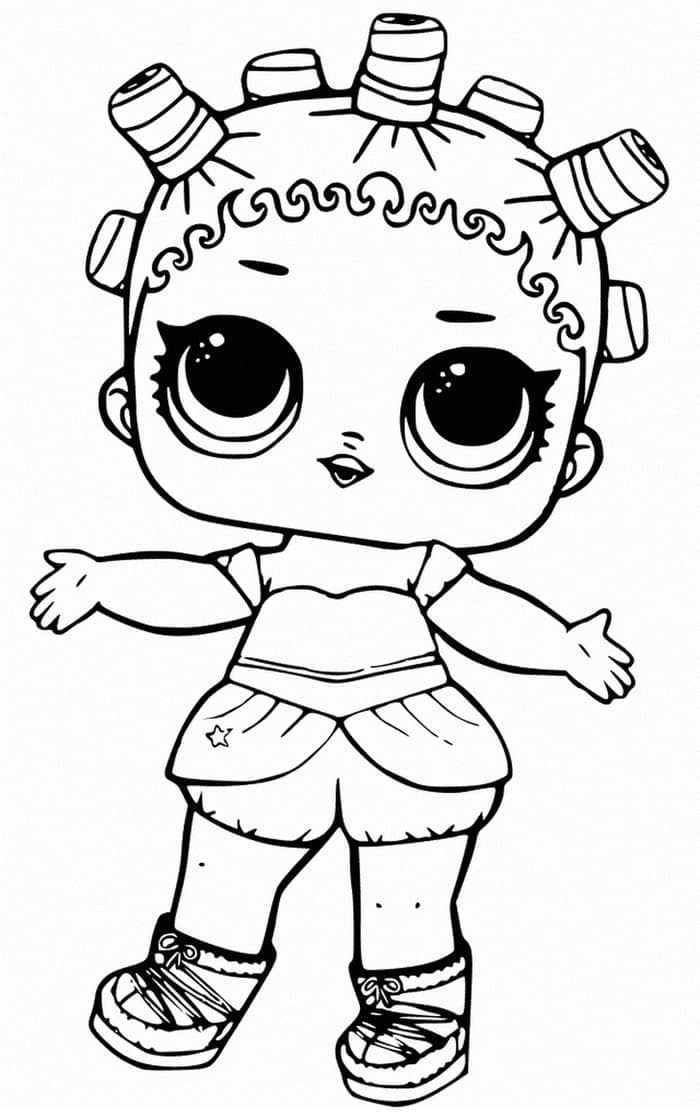 Printable Coloring Pages Lol Dolls