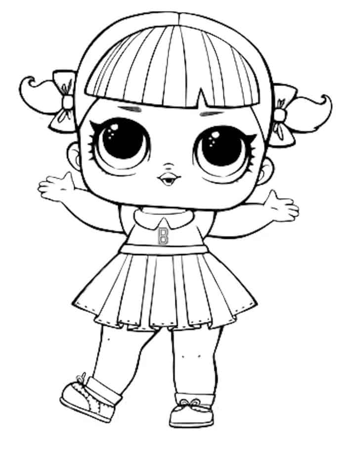 Printable Lol Doll Coloring Pages