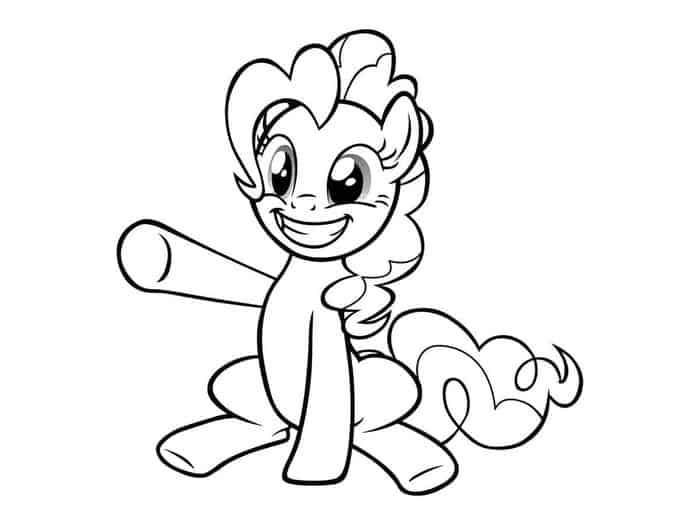 Rarity My Little Pony Coloring Pages