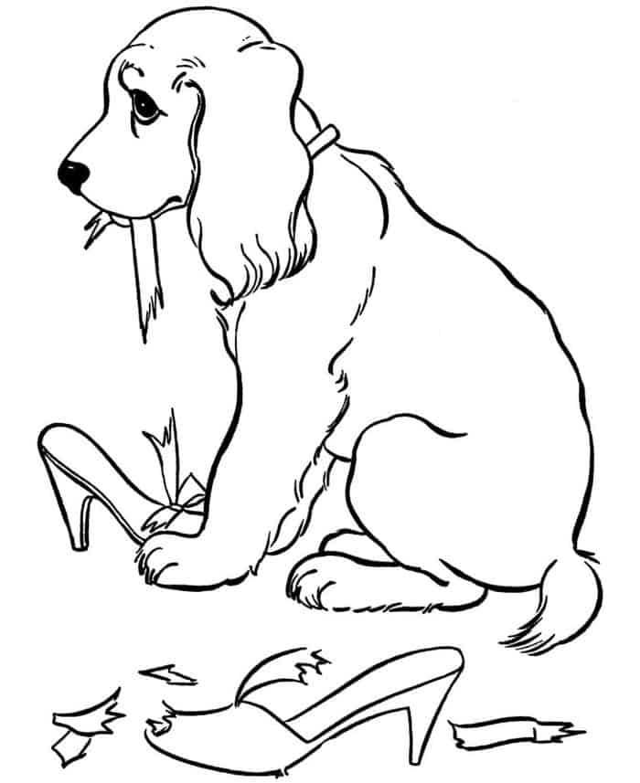 Real Dog Coloring Pages