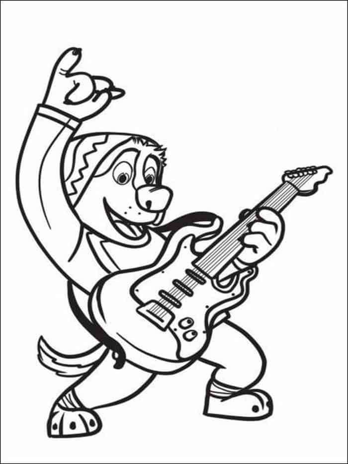 Rock Dog Coloring Pages