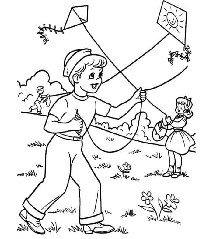 Schools Out For Summer Coloring Pages