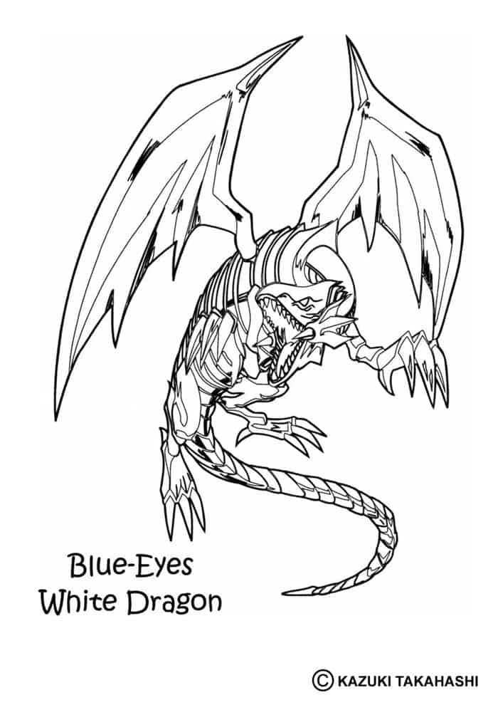 Screaming Death Dragon Coloring Pages