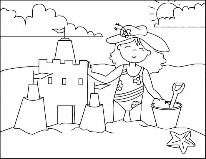 Summer Coloring Pages For Boys