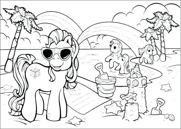 Summer Coloring Pages For First Grade