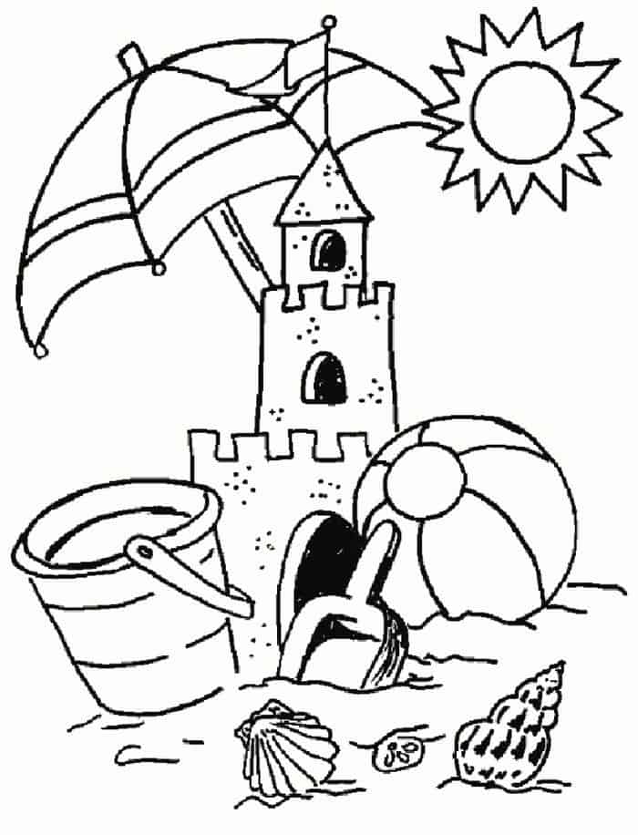 Summer Coloring Pages To Print