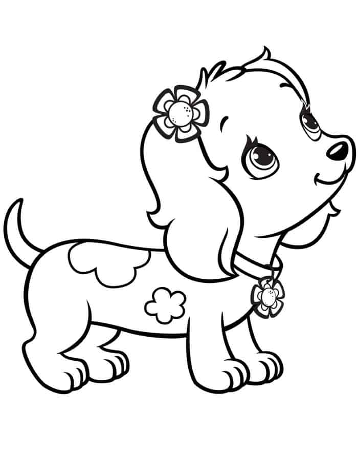Wiener Dog Coloring Pages
