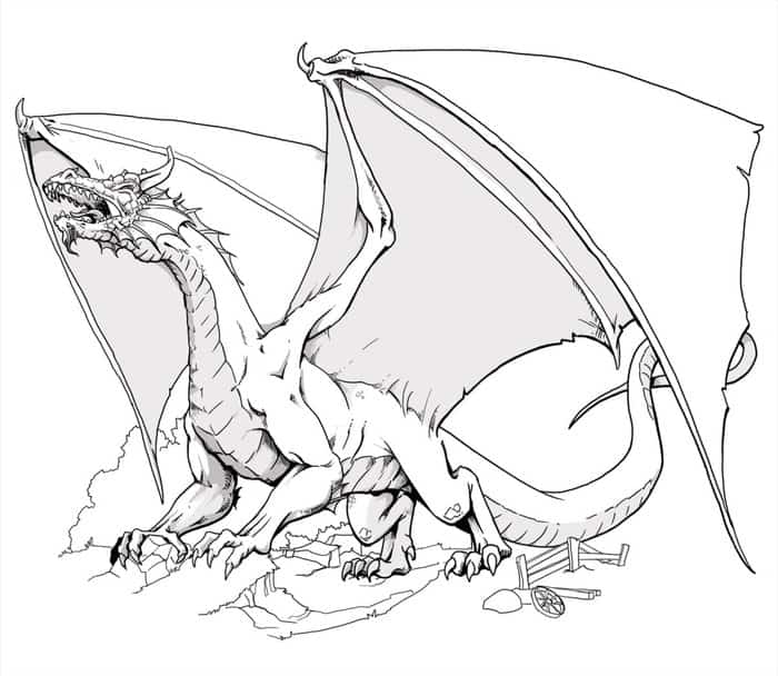 Wings Of Fire Dragon Coloring Pages