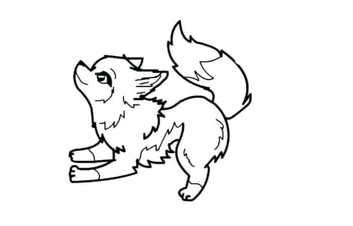 Wolf Cub Scout Coloring Pages