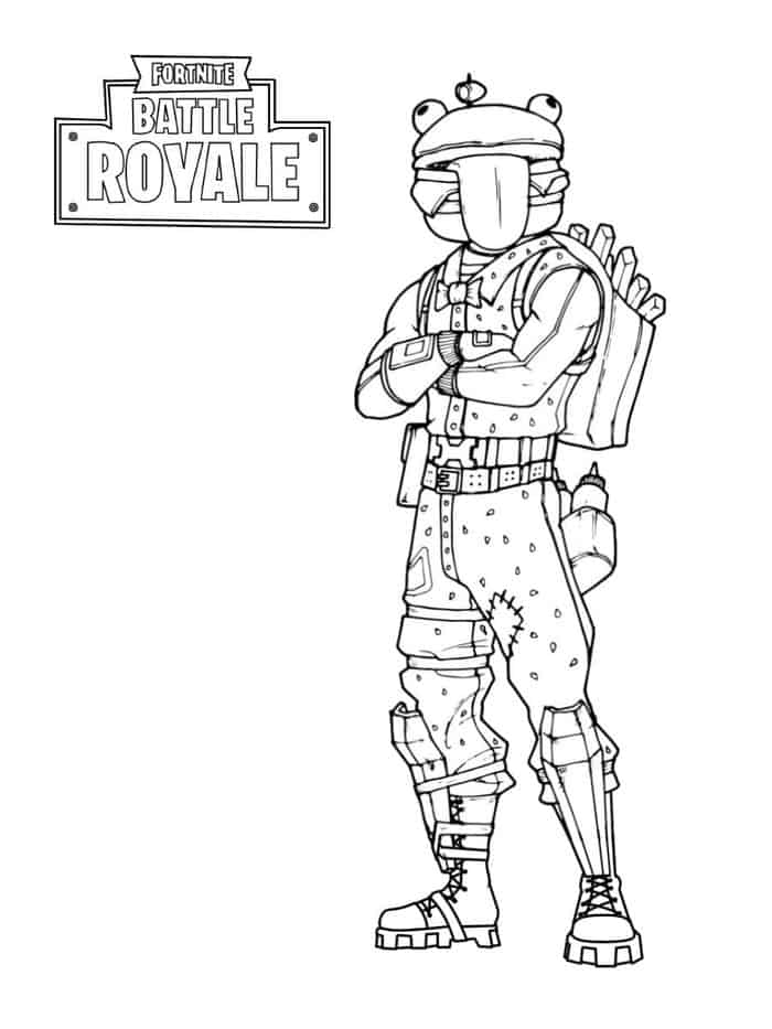 coloring pages fortnite