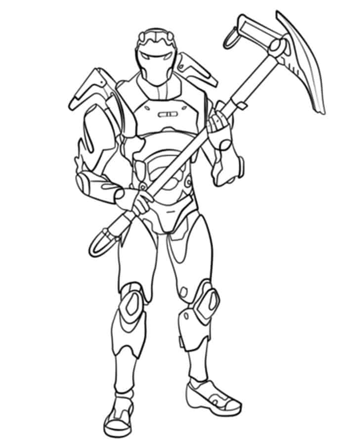 fortnite coloring pages carbide