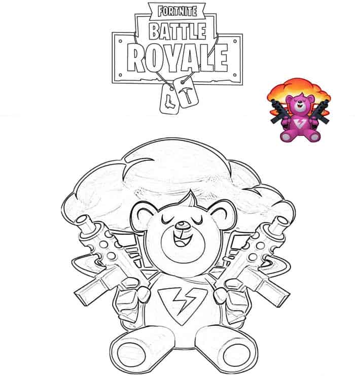 fortnite coloring pages skins
