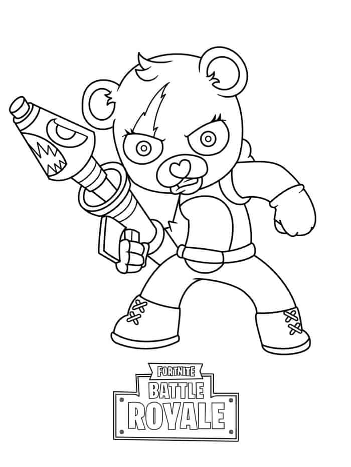 fortnite rabbit raider coloring pages