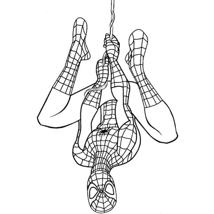 spiderman spider verse coloring pages