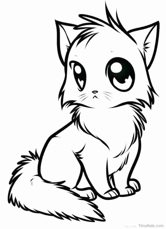 Kawaii Anime Coloring Pages – ColoringFile